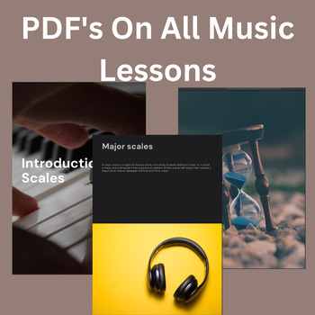 Preview of PDFs on All music Theory Lessons