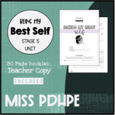 PDHPE Stage 5 Unit  - Being My Best Self