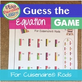 PDL's Guess the Equation Game for Cuisenaire® Rods