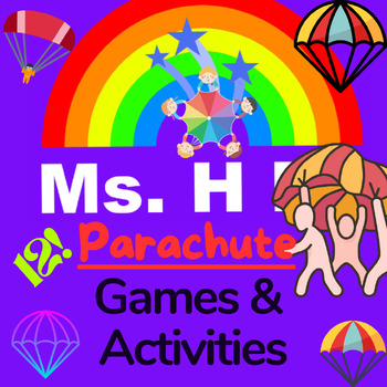 Preview of PE - 12 Parachute Games for K-6th Grade