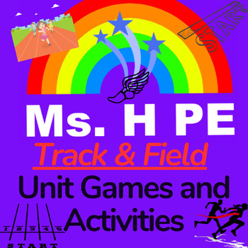 Preview of PE - 30 Track & Field Games for K-6th Grade