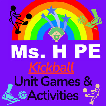 Preview of PE - 6 Kickball Games for Kindergarten to 6th grade