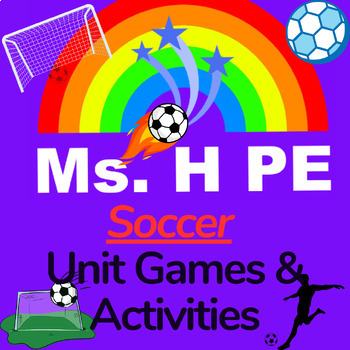Preview of PE - 62 Soccer Games for K-6th Grade