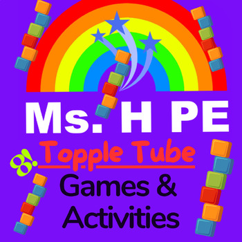 Preview of PE - 8 Topple Tube Games for K-6th Grade
