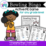 PE  Bowling Bingo Game