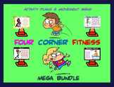 PE  Activities: “Four Corner Fitness”- MEGA BUNDLE