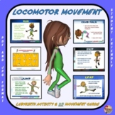 Locomotor Movement- Labyrinth Activity with 25 Movement Cards