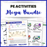 PE Activities Mega Bundle: 400+ Printable PE Lessons and Games
