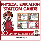 PE Activities Station Cards (200)