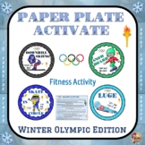 Paper Plate Activate- Winter Olympic Edition