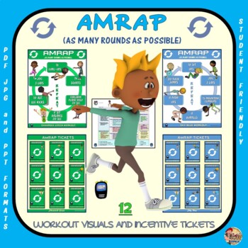 Preview of PE Activity: AMRAP (As Many Rounds as Possible)