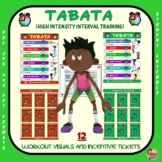 PE Activity: TABATA: 12 Visuals and Tickets
