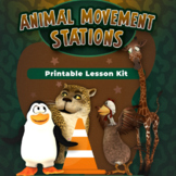 PE Animal Movement Stations