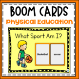 PE Boom Cards Sport Comprehension