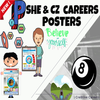 Preview of Careers & Civics Careers Posters