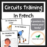 PE Circuit Training Posters in French