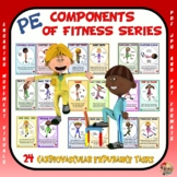 PE Component of Fitness Task Cards: 24 Cardiovascular Endu