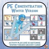 PE Concentration: Winter Version- 32 Matching Memory Cards
