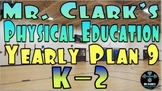 PE Elementary Physical Education K-2 Yearly Plan 9