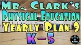 PE Elementary Physical Education K-5 Yearly Plan 9