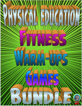 Preview of PE Fitness, Warm-Up, and Games Bundle