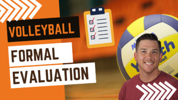 Preview of PE Formal Teacher Evaluation / Observation Lesson (Volleyball Bump Pass)