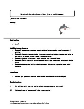Freeze Dance Lesson, PDF, Lesson Plan