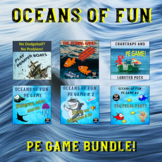PE Games - Oceans of Fun Physical Education Games.  6 Games!