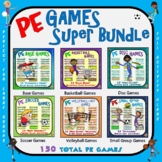 PE Games: Super Bundle- Basketball, Soccer, Net, Disc, Bas