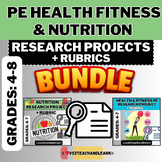 (2) PE HEALTH FITNESS & NUTRITION Research Projects with R