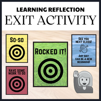 Preview of Quick High Five Exit Ticket Activity Posters