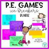 PE Ice Breaker Fitness Games BUNDLE | PE Warm ups | Virtua