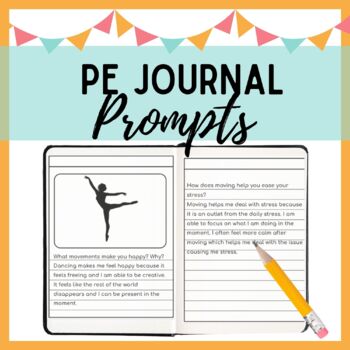 Preview of PE Journal Prompts