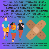 PE Lesson Plans / Health Lesson Plans / Health Lesson Plan