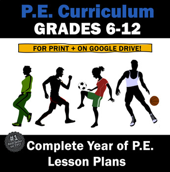 Preview of Full Year PE Lessons! TPT's #1 Best-Selling Middle and High School PE Curriculum