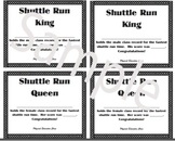 PE Mini-Certificate for Shuttle Run