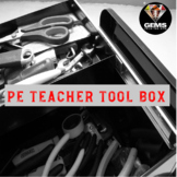 PE Physical Education Teacher Classroom Management Toolbox!
