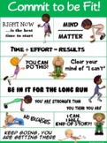 PE Poster: Commit to be Fit!