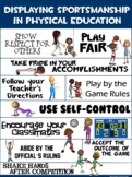 PE Poster: Displaying Sportsmanship in Physical Education