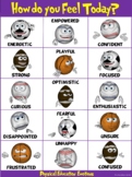 PE Poster: How do you Feel Today?  Physical Education Emotions
