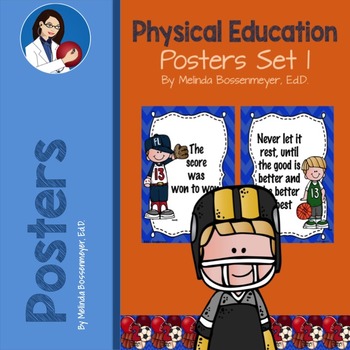 Preview of P.E. Poster Set 1