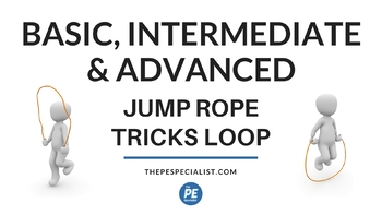 Preview of PE Resource: Jump Rope Tricks Animated GIF Powerpoints and GIF Video Loops
