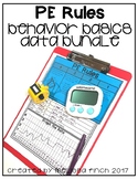 PE Rules- Behavior Basics Data