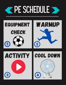 Preview of PE Schedule/Visual