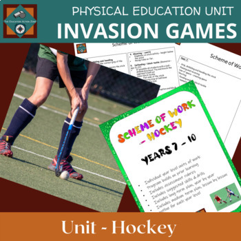 Preview of Physical Education -  Field Hockey Unit - Years 7 - 10