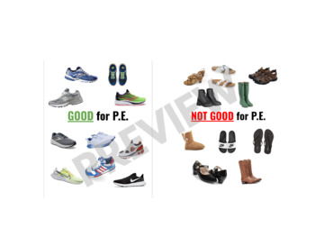 Preview of PE Shoe Expectation Poster