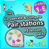 PE Games + Skill Stations: 50 activities for physical educ
