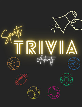 Preview of PE Sport Trivia - with Questions/Answers