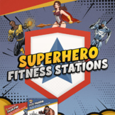 PE Superhero Fitness Stations