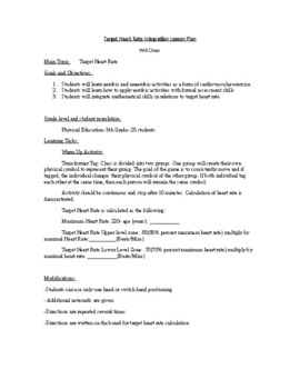 Pe Lesson Plans 6th Grade Worksheets Teaching Resources Tpt